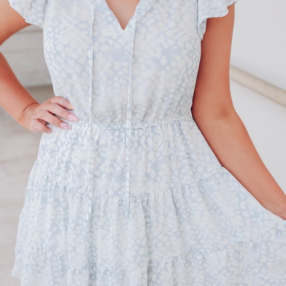 Blu Pepper Blue Dress - Picture 5 of 5